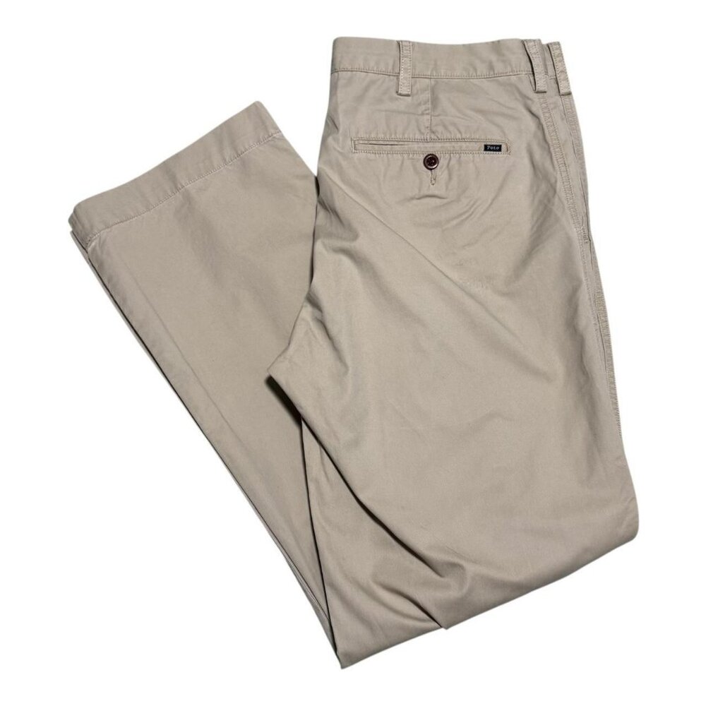 Vintage Polo‎ Ralph Lauren Suffield Stained Cotton Pants Men's 34x30 (34x29.5)